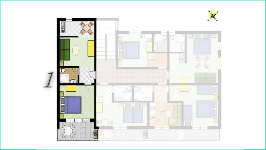 Apartments And Rooms Mare-Monti スタリグラード 部屋 写真